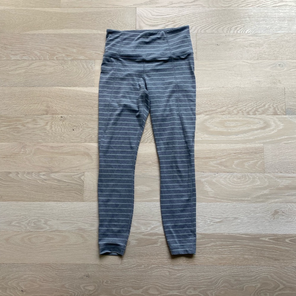 Striped Athleta leggings, size XS
